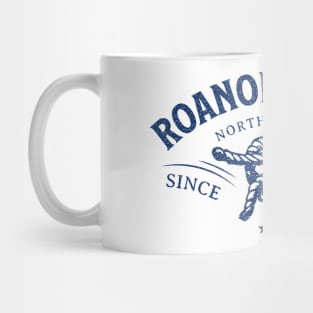 Roanoke Island, NC Beach Knot Summer Vacation Mug